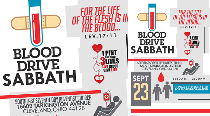 Sept 23rd - Blood Drive Sabbath