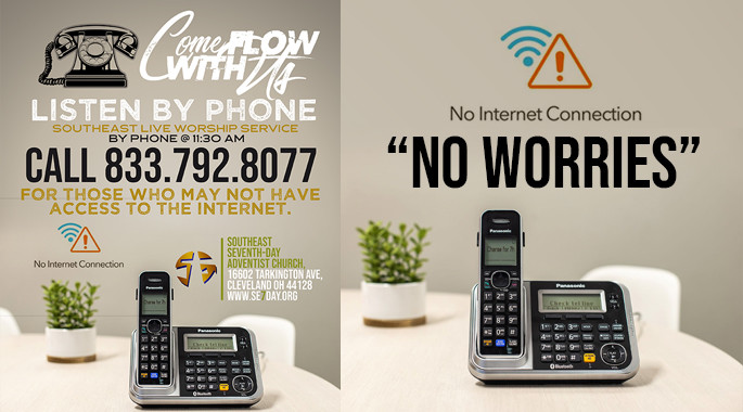 Worship by Telephone - Those Without Internet